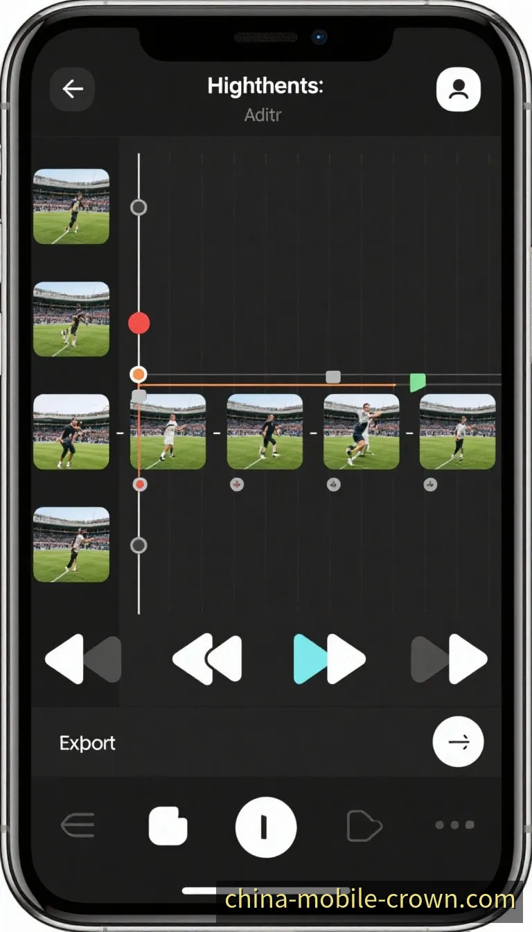 皇冠APP移动端超清足球观赛界面